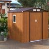 מחסן מתכת פרמיום דגם 2.77X2.55 Garden Top W98