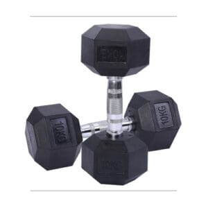 משקולת דאמבל משושה 17.5 ק"ג EUROLEAP